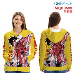 One Piece anime hoodie