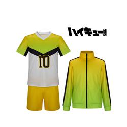 Haikyuu anime cosplay three piece set