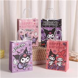 Kuromi anime paper bag 12 pcs a set