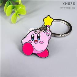 Kirby anime keychain