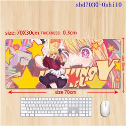 Oshi No Ko anime mouse pad 70*30*0.3cm（lockrand）