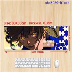 Blue Lock anime mouse pad 80*30*0.3cm（lockrand）