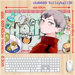 Haikyuu anime mouse pad 60*40*0.3cm（lockrand）