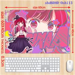 Oshi no ko anime mouse pad 60*40*0.3cm（lockrand）