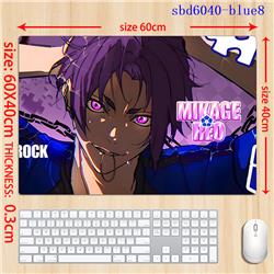 Blue Lock anime mouse pad 60*40*0.3cm（lockrand）