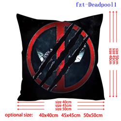 Deadpool anime pillow cushion 45*45cm