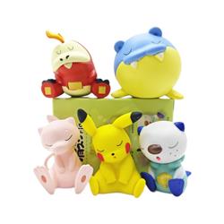 Pokemon anime figure set 4cm 5pcs a set