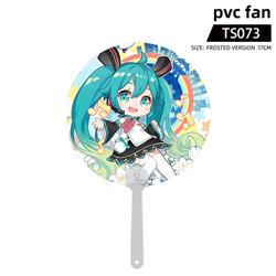 Hatsune Miku anime pvc fan