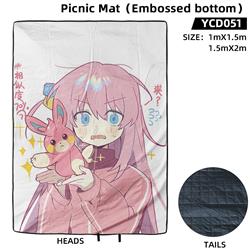 Bocchi the rock anime picnic mat (embossed bottom)150*200cm