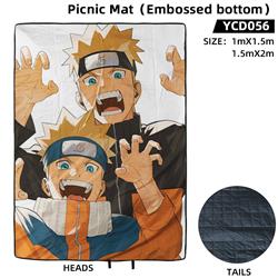 Naruto anime picnic mat (embossed bottom)150*200cm