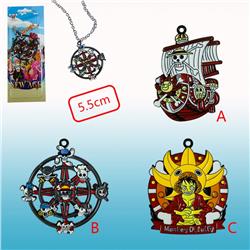 One Piece anime necklace