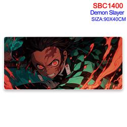 Demon slayer kimets anime Mouse pad 90*40cm