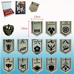 One Piece anime pin 14pcs a set