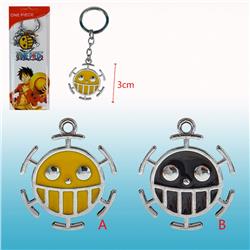 One Piece anime keychain