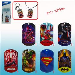 Avengers anime keychain