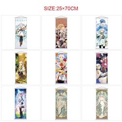 Sousou no frieren anime wallscroll 25*70cm price for 5 pcs