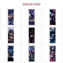 Solo Leveling anime wallscroll 25*70cm price for 5 pcs