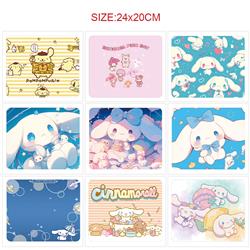 Kurom anime Mouse pad 24*20cm 5pcs a set