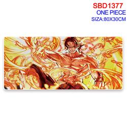 One Piece anime Mouse pad 80*30cm