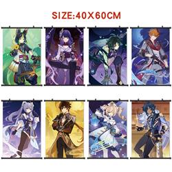 Genshin Impact anime wallscroll 40*60cm