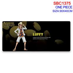 One Piece anime Mouse pad 90*40cm