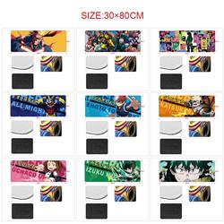 My hero academia anime Mouse pad 30*80cm