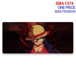 One Piece anime Mouse pad 70*30cm