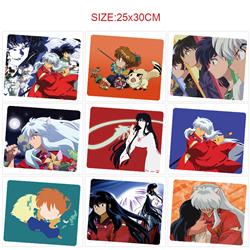 Inuyasha anime Mouse pad 25*30cm