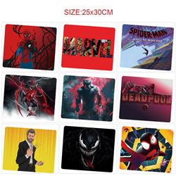 spider man anime Mouse pad 25*30cm