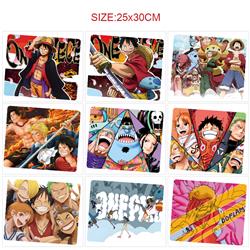 One Piece anime Mouse pad 25*30cm