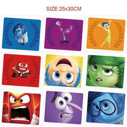 Inside out anime Mouse pad 25*30cm