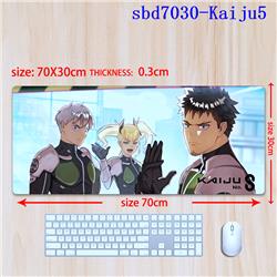 Kaijuu 8-gou anime mouse pad 70*30*0.3cm（lockrand）