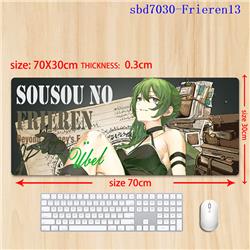 Sousou no Frieren anime mouse pad 70*30*0.3cm（lockrand）