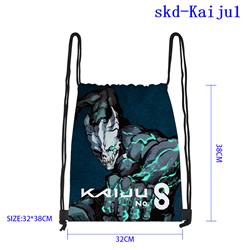 Kaijuu 8-gou anime bag 32*38cm