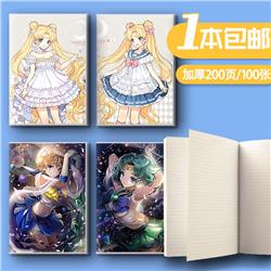 Sailor Moon Crystal anime notebook