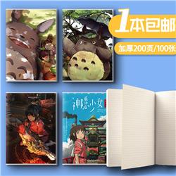 TOTORO anime notebook