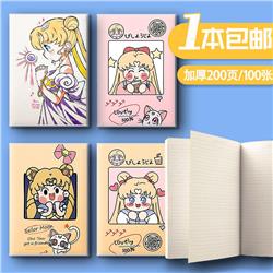 Sailor Moon Crystal anime notebook