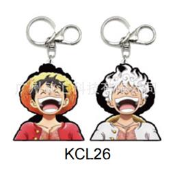 One Piece anime 3D illusion keychain