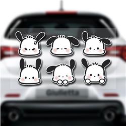 Kuromi anime car sticker