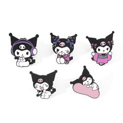 Kuromi anime pin