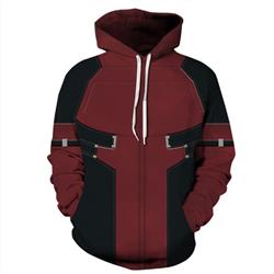 Deadpool anime hoodie