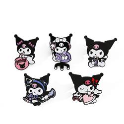 Kuromi anime pin