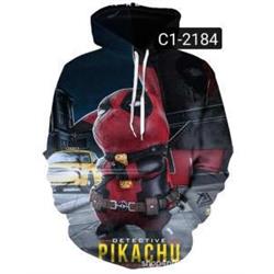 Deadpool anime hoodie