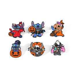 stitch anime pin