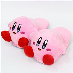 Kirby anime plush slippers length 28cm