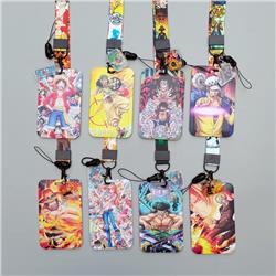 One Piece anime lanyard phonestrap7*11cm price for 10 pcs