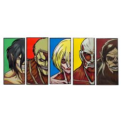 Attack on Titan anime pin 4.6*10cm