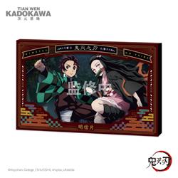 Demon slayer kimets anime Postcard