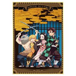 Demon slayer kimets anime card 17.6*25cm