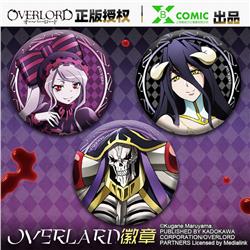 overload anime badge